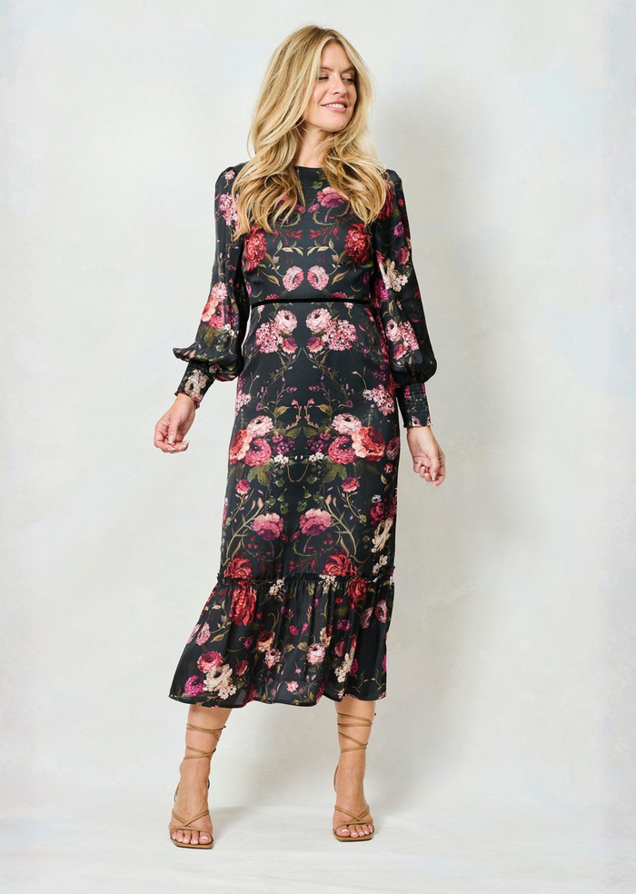 The Holly Maxi Dress (Dark/Multi)