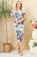 The Suzette Midi Dress (Purple)