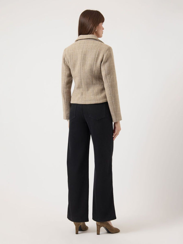 Thelma Jacket (Taupe Gray/Thela Check)