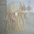 Thong bra and nightgown set