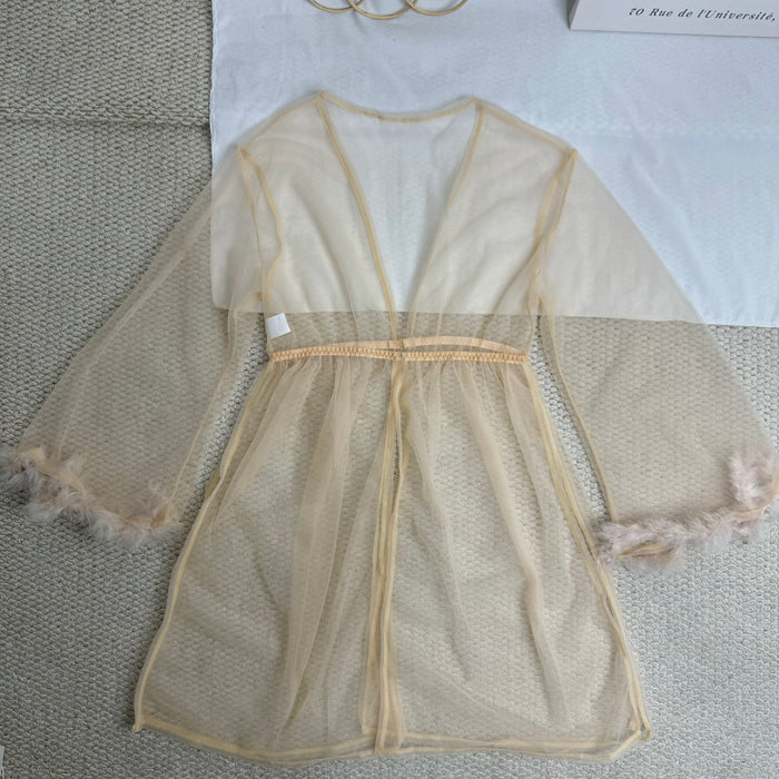 Thong bra and nightgown set