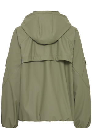 Tiana Raincoat (Deep Lichen Green)