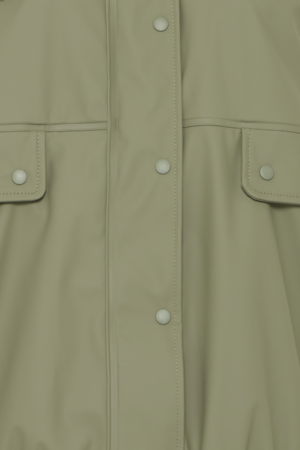Tiana Raincoat (Deep Lichen Green)