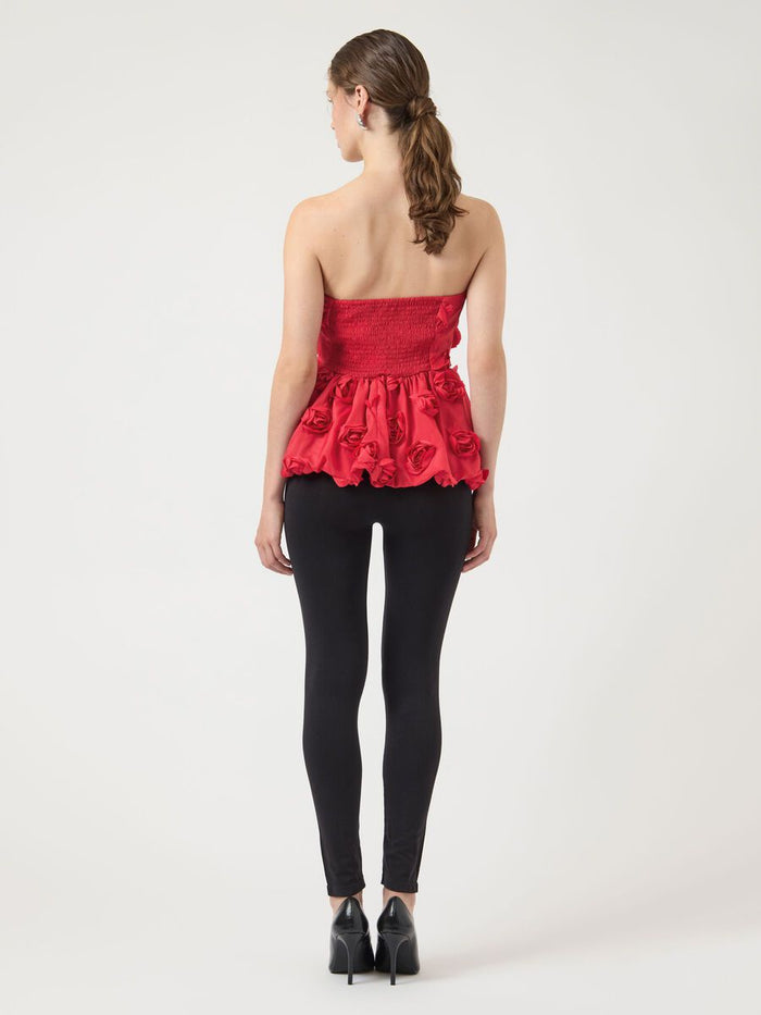 Tila Bandeau Top (Jester Red)