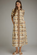 Time After Time Maxi Dress in Brown