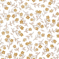 Tiny Floral Gold - Family Fabrics B.V.