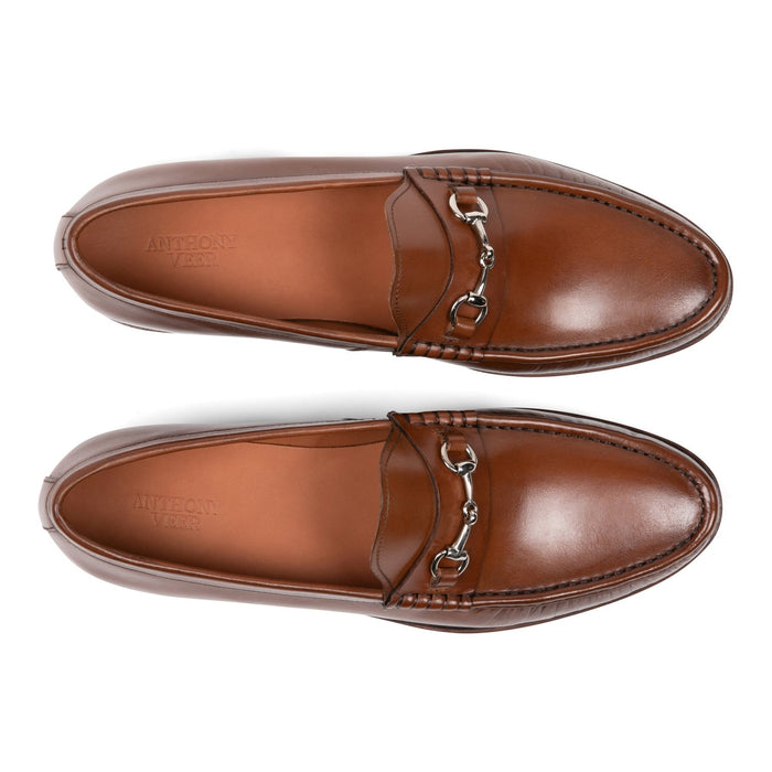 Torino Bit Loafer // Sunlit Oak Tan - SARTORO