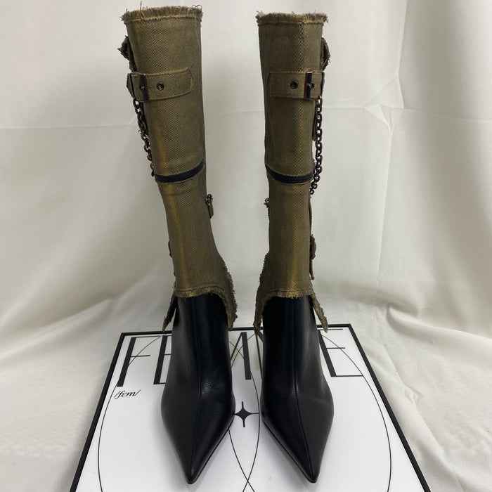 Two-Way Cowboy Western Boots