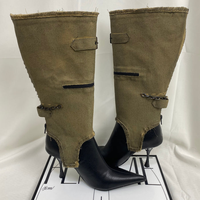 Two-Way Cowboy Western Boots