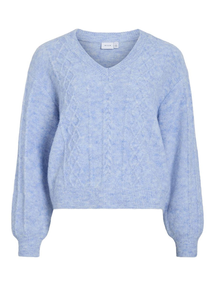 Ulani V-Neck Jumper (Kentucky Blue)