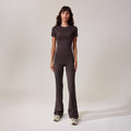 Ultimate Everyday Flare Leggings - Black Coffee