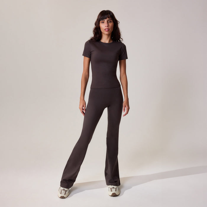 Ultimate Everyday Flare Leggings - Black Coffee
