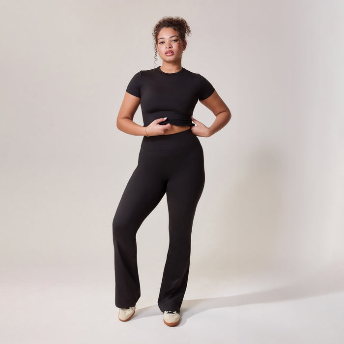 Ultimate Everyday Flare Leggings - Black