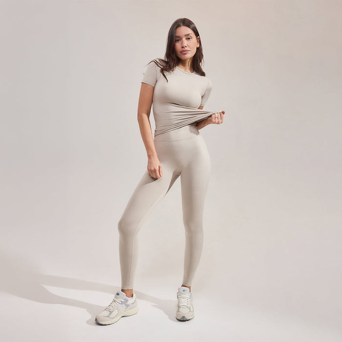 Ultimate Everyday Leggings - Oatmeal Beige