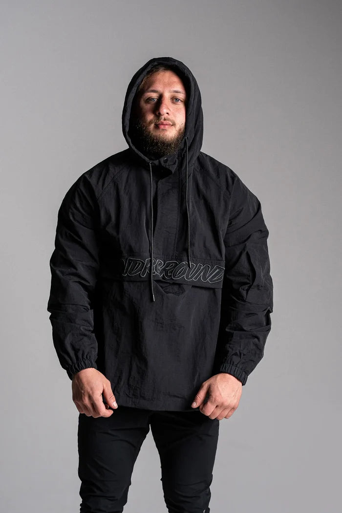 UNDRGROUND Heavyweight Windbreaker (Black)