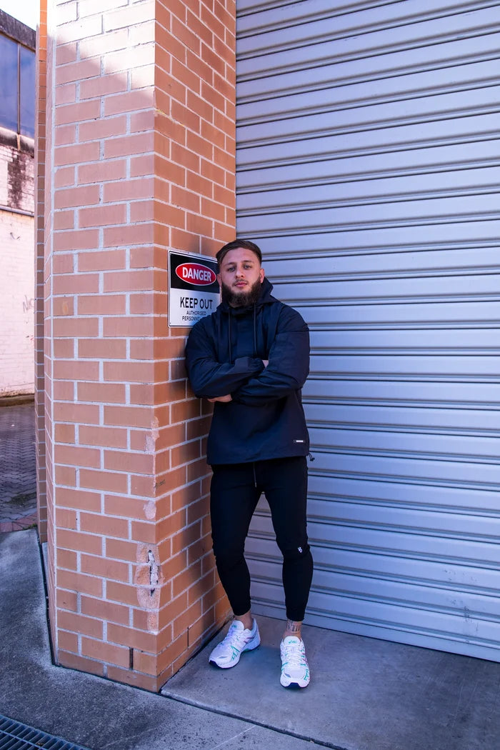 UNDRGROUND Heavyweight Windbreaker (Black)