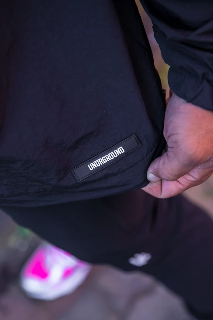 UNDRGROUND Heavyweight Windbreaker (Black)