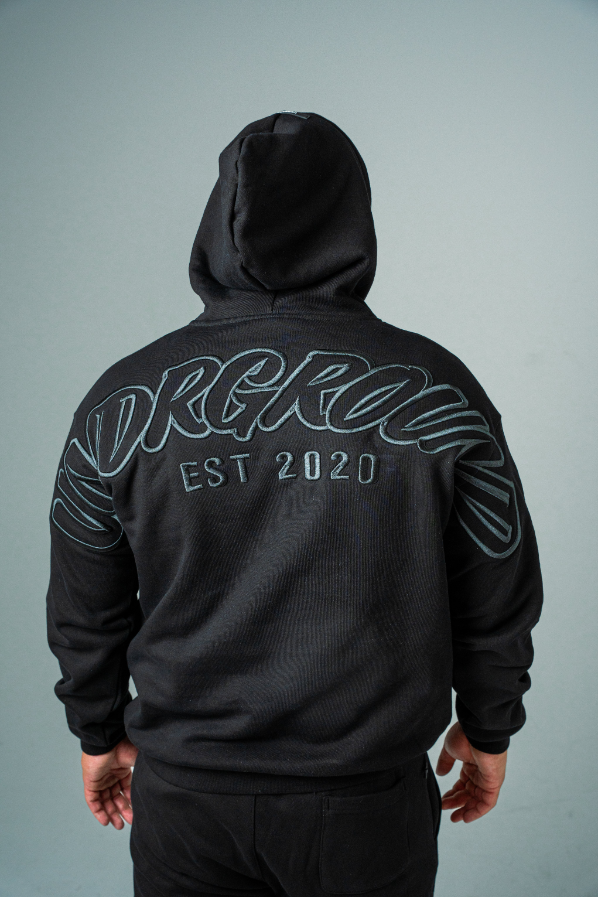 UNDRGROUND Hype Hoodie (Black/Charcoal)