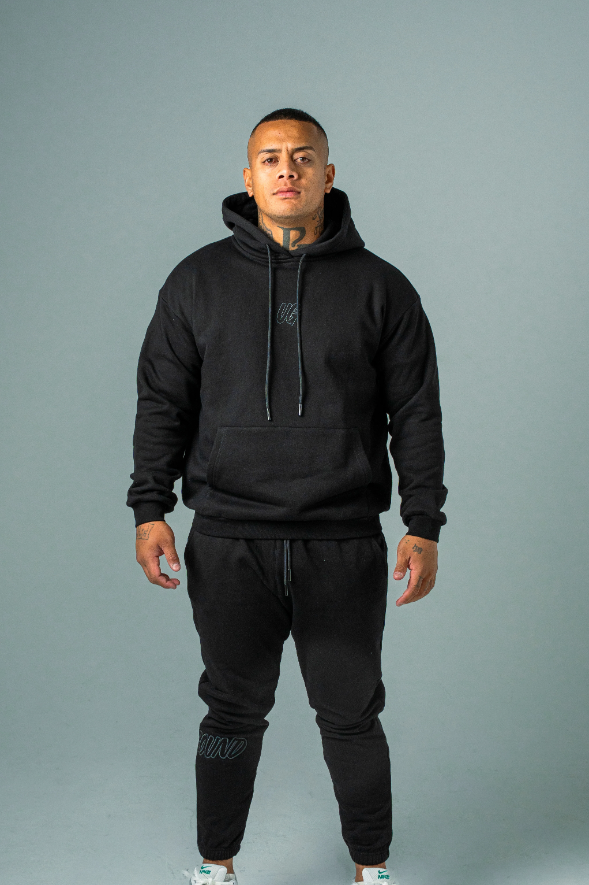 UNDRGROUND Hype Hoodie (Black/Charcoal)
