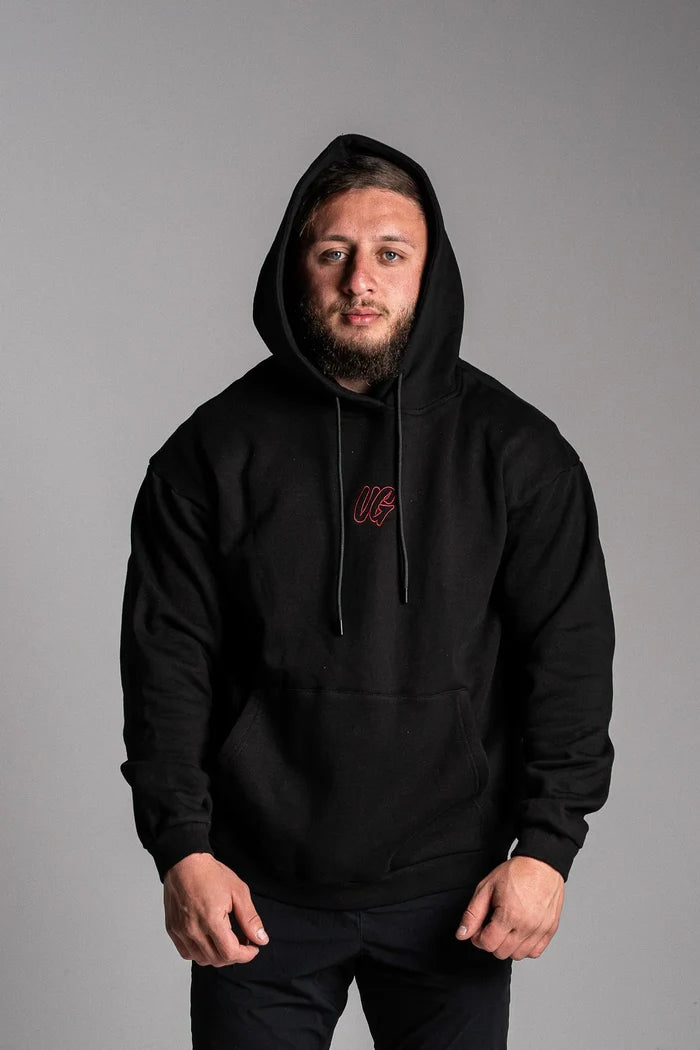 UNDRGROUND Hype Hoodie (Black/Red)