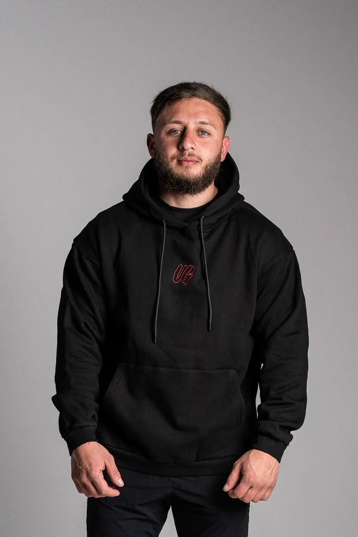 UNDRGROUND Hype Hoodie (Black/Red)