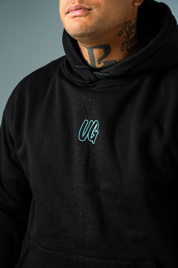 UNDRGROUND Hype Hoodie (Black/Tiffany)