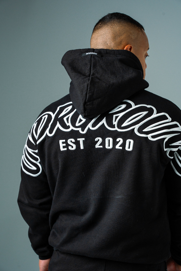 UNDRGROUND Hype Hoodie (Black/White)