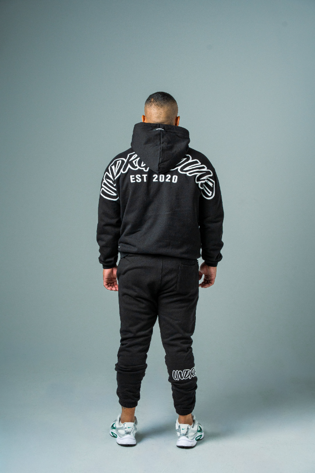 UNDRGROUND Hype Hoodie (Black/White)