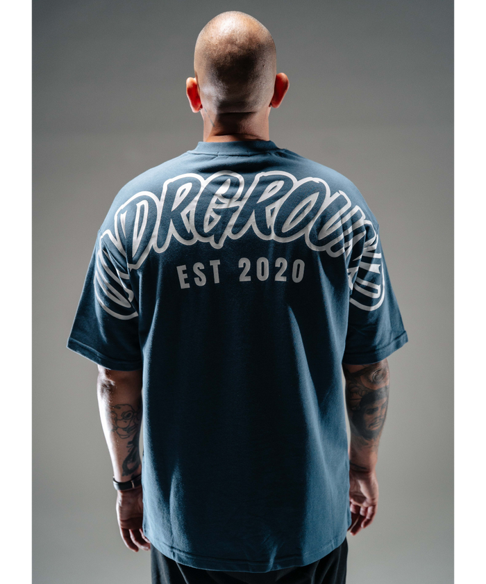 UNDRGROUND Hype Tee (Static Blue)
