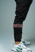 UNDRGROUND Hype Trackpants (Black/Rose)
