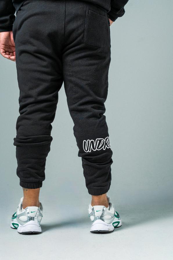 UNDRGROUND Hype Trackpants (Black/Snow)