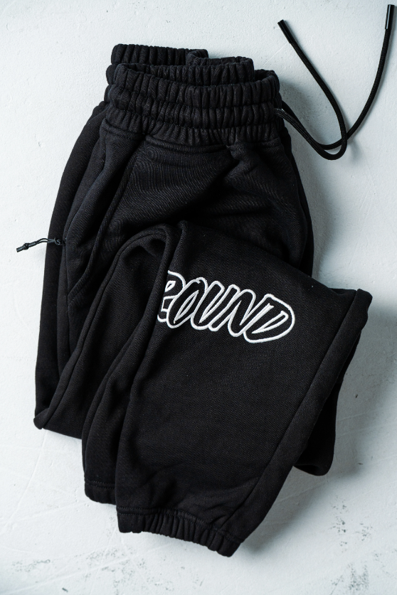 UNDRGROUND Hype Trackpants (Black/Snow)