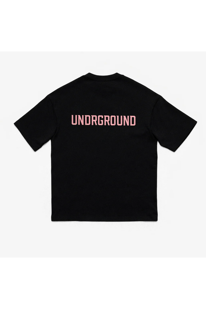 UNDRGROUND Origin Tee (Black/Rose)