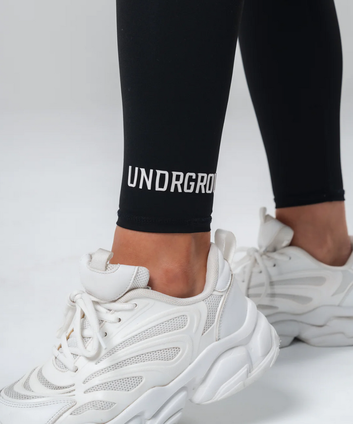 UNDRGROUND V Waist Leggings (Jet Black)