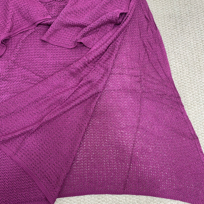 V-Neck Flared-Sleeve Dress