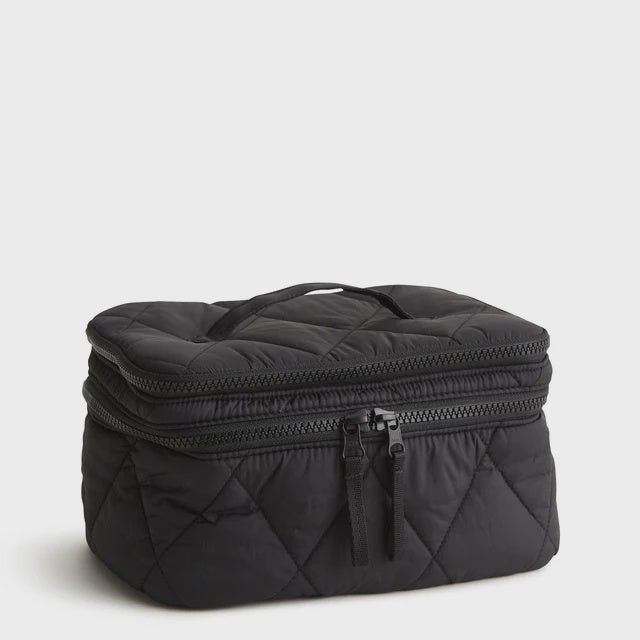 Vera Bradley Brush Up Cosmetic Case in Moonless Night