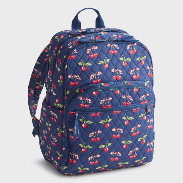 Vera Bradley Large Bancroft Backpack in Cherry Picking