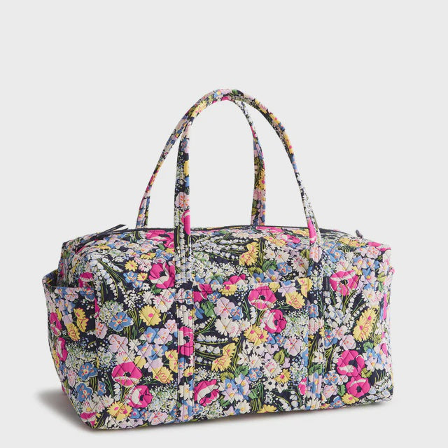 Vera Bradley Large Original Duffel Bag in Poppy Fields
