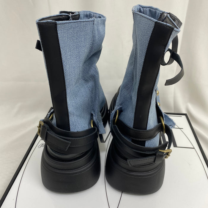 Versatile Platform Martin  Boots