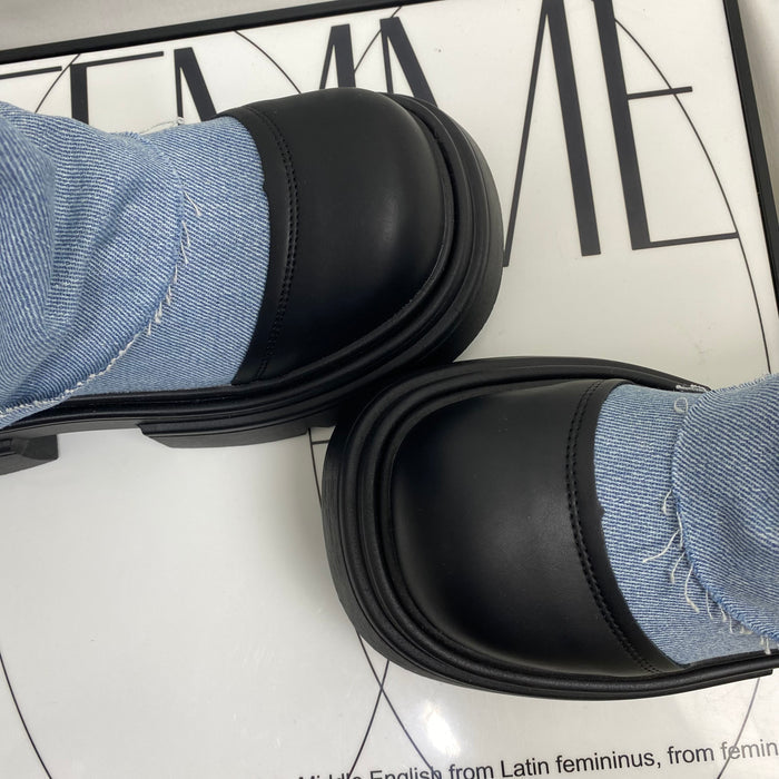 Versatile Platform Martin  Boots