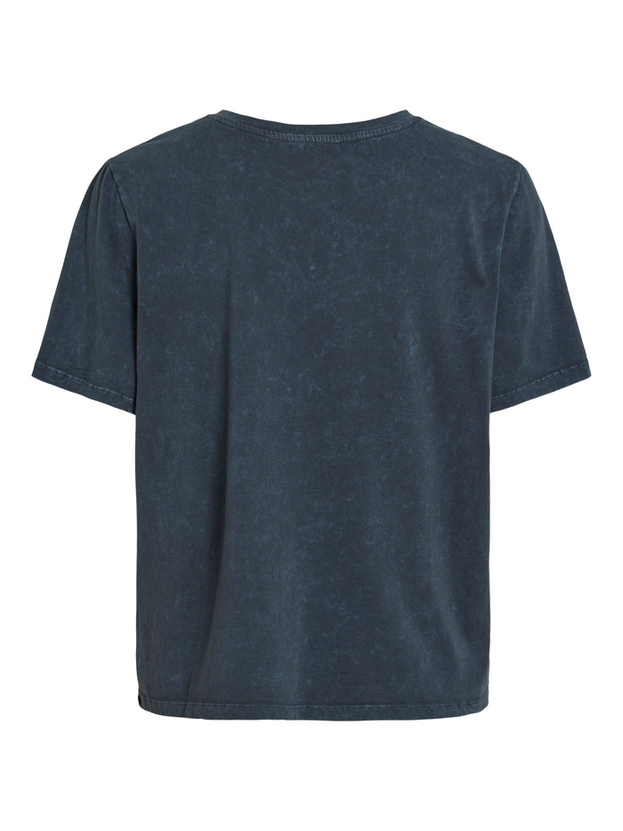Viaro Slogan T-Shirt (Black)