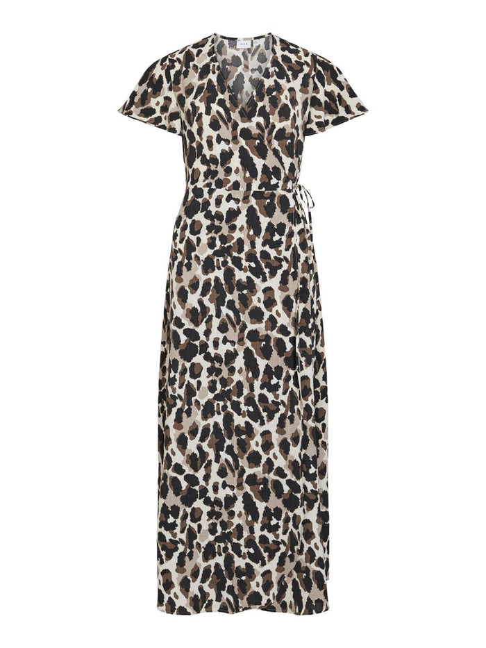 Viv Wrap Maxi Dress (Birch/Astrid)
