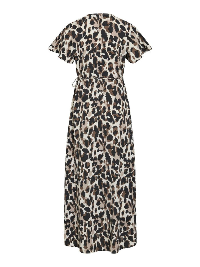 Viv Wrap Maxi Dress (Birch/Astrid)