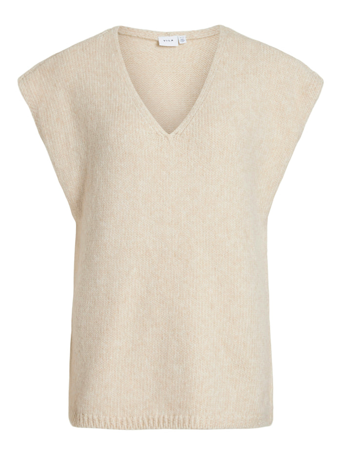Vivianne Knit Vest (Birch)