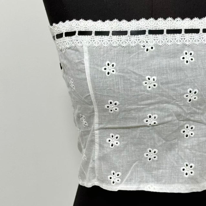 Waist-Cinching Single-Breasted Top