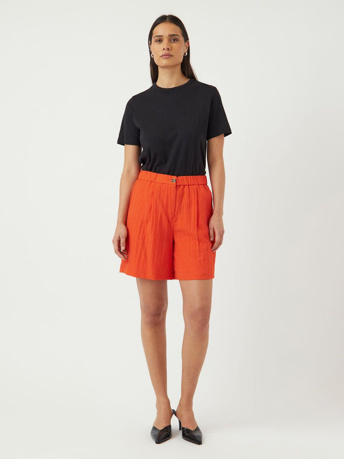 Weston High Waisted Shorts (Cherry Tomato)