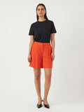 Weston High Waisted Shorts (Cherry Tomato)