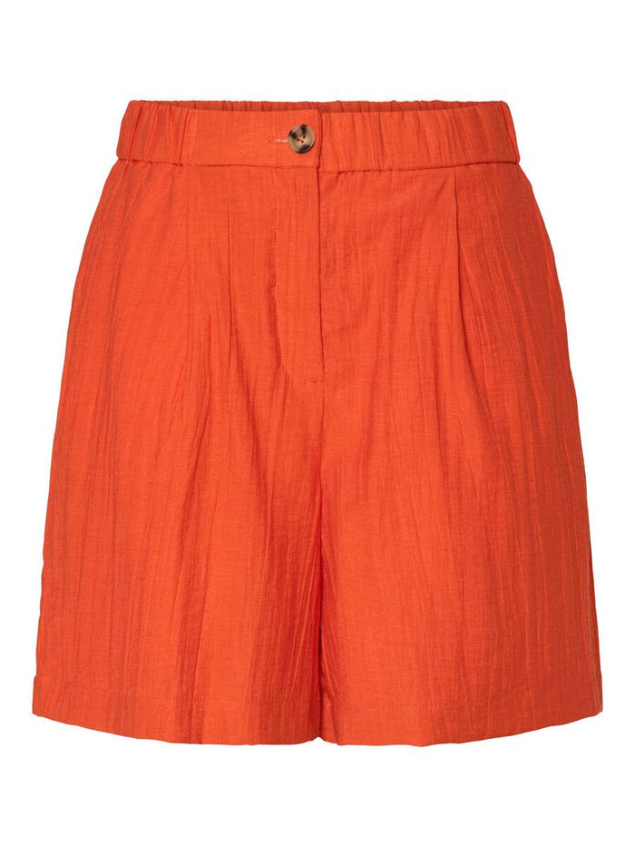 Weston High Waisted Shorts (Cherry Tomato)
