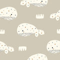 Whales Greige - Family Fabrics B.V.