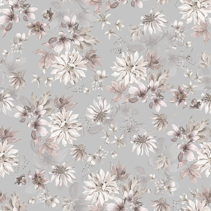 Winter Botanical Winter Green - Family Fabrics B.V.